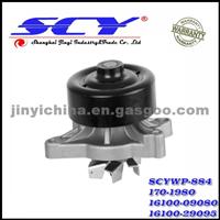 Auto Water Pump For TOYOTA GMB:GWT-98A/GWT-133A GMB:170-1980 NPW:T-121 AIRTEX:AW9376/1714 QH:QCP3452 SIL:PA1212 GRAF:PA919 HEPU:P7673