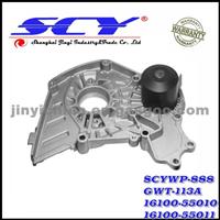 Auto Water Pump For TOYOTA 16100-55010 16100-55011 16100-55020 16100-59235 GMB:GWT-113A QH:QCP2897 DOLZ: T-211 HEPU:P7709