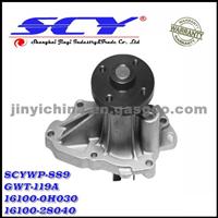 Auto Water Pump For TOYOTA GMB:GWT-119A DOLZ:T-225 SIL:PA1321 AIRTEX:AW9414 NPW:T-134/D-55 GRAF:PA912 HEPU:P7687 16100-0H030 16100-28040 16100-28041