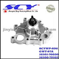 Auto Water Pump For TOYOTA GMB:GWT-87A SIL:PA1147 AIRTEX:9216 HEPU:P7664 GRAF:PA929 16101-76030 16100-79165 16100-76030