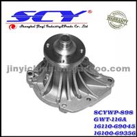 Auto Water Pump For TOYOTA GMB:GWT-116A NPW:T-125 QH:QCP3356 DOLZ:T-193 16110-69045 16100-69356 16100-69355