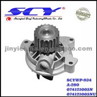 Auto Water Pump For VOLKSWAGEN DOLZ:A-280 QH:QCP3495 GRAF:PA758 SIL:PA1002 HEPU:P536/P574 074121005N 074121005NU 074121005NV 074121005NX