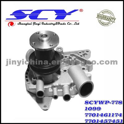 Auto Water Pump For RENAULT AIRTEX:1099 DOLZ:R-130 HEPU:P948 GRAF:PA140 QH:QCP963 SIL:PA394P BUGATTI:PA0177 7701461174 7701457451 7701508975