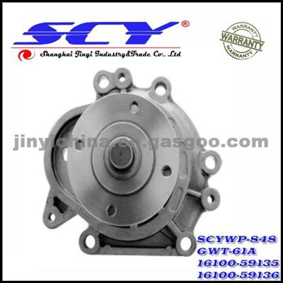 Auto Water Pump For TOYOTA 16100-59135 16100-59136 16100-59137 16100-59138 16100-59139