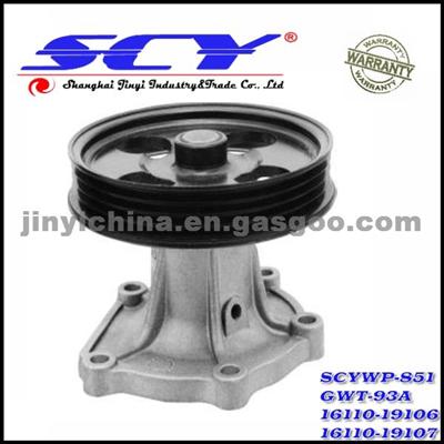 Auto Water Pump For TOYOTA GMB:GWT-93A GMB:170-1930 AIRTEX:AW9334 NPW:T-113 GRAF:PA718 16110-19106 16110-19107