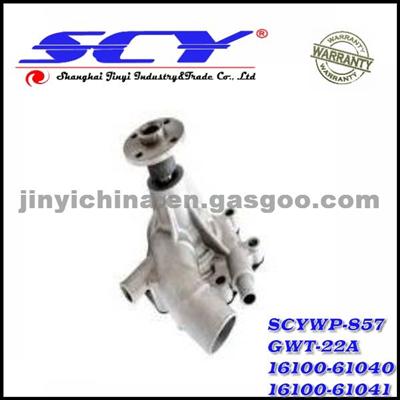 Auto Water Pump For TOYOTA GMB:GWT-22A AIRTEX:AW9189 NPW:T-49 HEPU:P7677 16100-61040 16100-61041