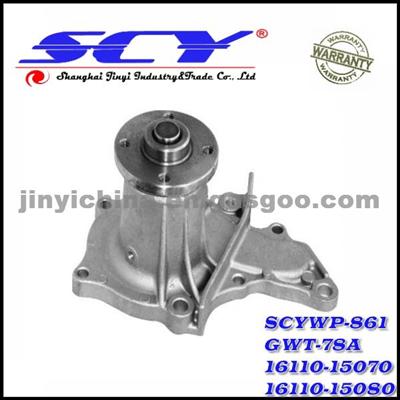 Auto Water Pump For TOYOTA GMB:GWT-78A AIRTEX:9057/AW9057 GMB:170-1580 NPW:T-77 DOLZ:T-184 SIL:PA799 QH:QCP2946 GRAF:PA768