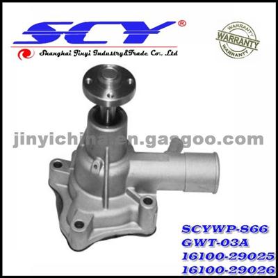 Auto Water Pump For TOYOTA GMB:GWT-03A GMB:170-1030 AIRTEX:AW1006 NPW:T-2 SIL:PA262 QH:QCP797 DOLZ:T-191 GRAF:PA209 HEPU:P7794