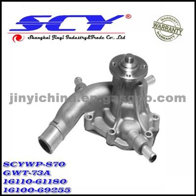 Auto Water Pump For TOYOTA GMB:GWT-73A GMB:170-1730 AIRTEX:AW9155 NPW:T-70 /T-95 QH:QCP3132 HEPU:P7788 16110-61180 16100-69255