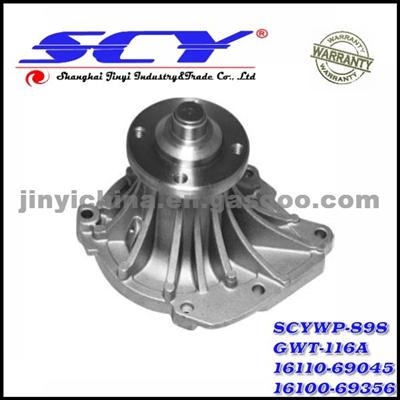 Auto Water Pump For TOYOTA GMB:GWT-116A NPW:T-125 QH:QCP3356 DOLZ:T-193 16110-69045 16100-69356 16100-69355