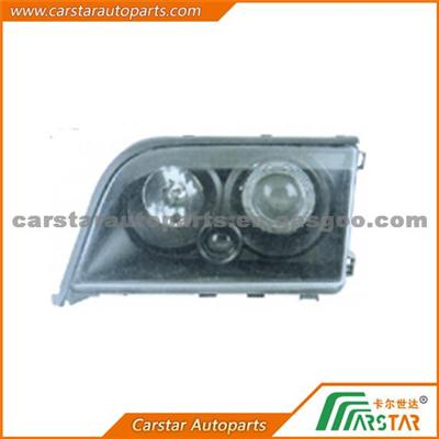 CAR HEAD LAMP CRYSTAL BLACK FOR MERECEDES-BENZ W140 92-98