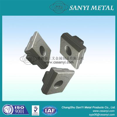 Track Guide Rail Clamps Rail Track Fastener Hot Forged Metal Forgings Track Guide Rail Clamps