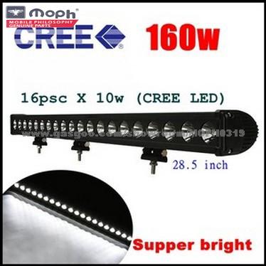 160W 16000LM CREE LED Work Light Bar Driving Offroad Lamp Truck 4x4