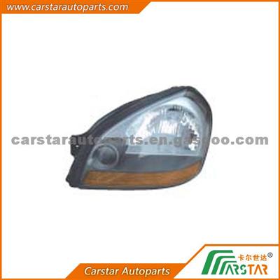 CAR HEAD LAMP(YELLOW) FOR HYUNDAI TUCSON 03-04