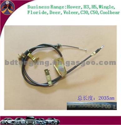 Parking Brake Cable LH 3508300-P00 V240 For Great Wall Motor