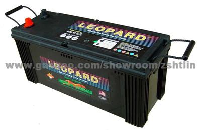 Leopard Car Battery 95D31R/L 12V 80Ah Widely Export To Africa And Europe With ISO9001,CE Certification Manufactuerer