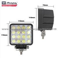 2x 48W LED WORK LIGHT SPOT BEAM OFF ROADS LAMP LIGHT12V 24V 4WD 4x4