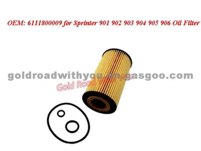 Oil Filter 6111800009 For Sprinter 901 902 903 904 905 906