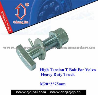 High Tension T Bolt For Volvo Heavy Duty Truck