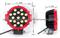 Hotsale 9-32v 7 Inch 51w Flood Spot Beam Off Road Lamp Auto Led Work Light With Red Rim CH013R-51W