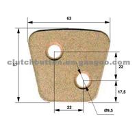 VT Clutch Buttons MIBA 76 0834