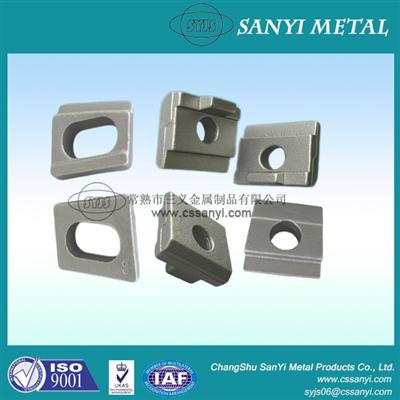 Track Clamp Rail Carbon Steel Cast Track Fastener Track Clamp Rail