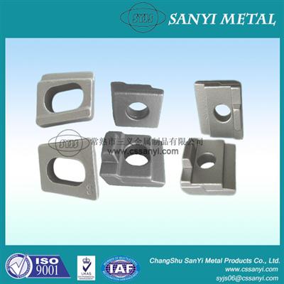 Rail Crane Metal Forgings Guide Rail Crane Steel Forgings Gantrex Rail Clips Rail Crane