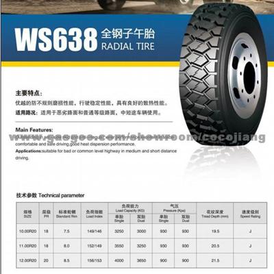 Ws638 Radail Tire