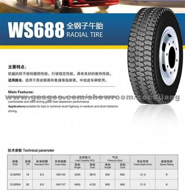 Ws688 Radial Tire