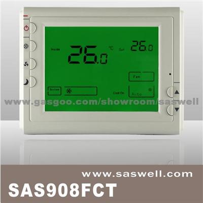 FCU Room Thermostat With 3speed Fan
