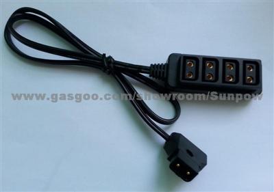 Male PowerTap To Four Female PowerTap Receptacles TAP40