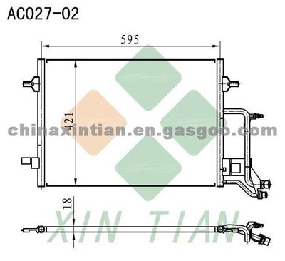 AUDI A6 Condenser 4B0260403J,4B0260403N,4B0260403T