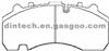 Brake Pad For BPW / Fruehauf WVA 29167 / 29216