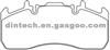 Brake Pad For Volvo WVA 29173 / 29203