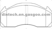 Brake Pad For Lucas / Volvo WVA 29125 / 29222 / 29224