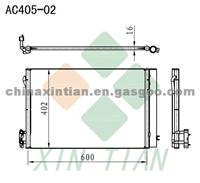 BMW Condenser 64536930038,64536930040