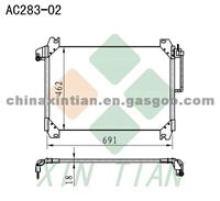 Chevrolet Condenser DOAA19712A,DOAZ19712A