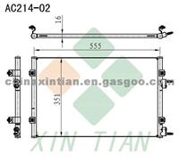 CHRYSLER Condenser 5093598AA