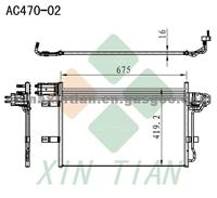 FORD Condenser 8G1Z19712A