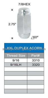 XXL DUPLEX ACORN