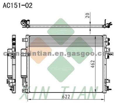 CHRYSLER Condenser 5137693AA