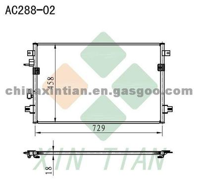 CHRYSLER Condenser 5102434AA