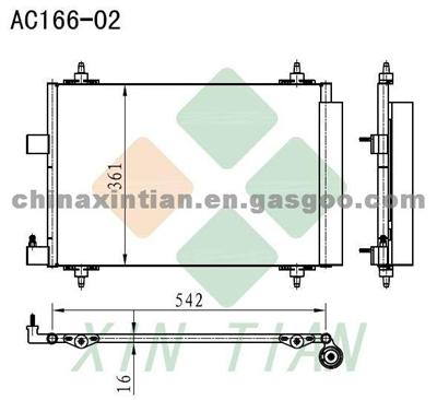 CITROEN Condenser 6453.FH