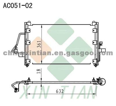 DAEWOO Condenser 96450097