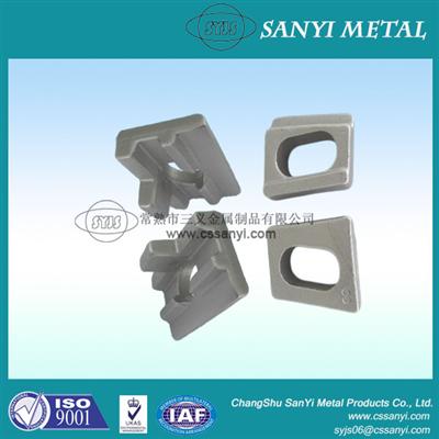 Clamp Guide Clamping Plate Carbon Steel Forged Gantrex Rail Clips Railway Fastener Clamp Guide