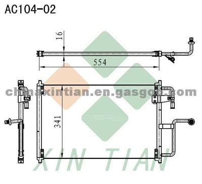 FORD Condenser F8CZ1912BA