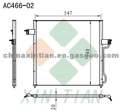 FORD Condenser 6L2Z19712AA