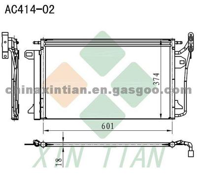 FORD Condenser 6N7Z19712A