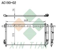 HONDA Condenser 80110SDNA01