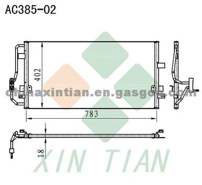 GM Condenser 52482155